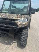 2022 Polaris Ranger XP 1000, 220.6 Engine Hours (1) Owner, Real Glass Front And Rear, Camo Leather Seats, 4 X 4, XP Custom Rims, Manual  Dump Bed, (3) Mirrors, Excellent Tires, Camo Color. Clean Well Maintained Machine. Travis Sanders 850 533-6082