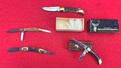 (4) Browning Knife Lot