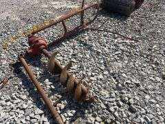 Ford Post Hole Digger 12”, missing half of pto shaft,