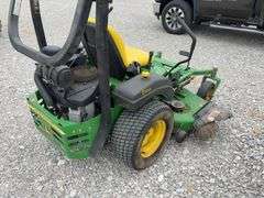 John Deere ZTrak 727A Zero Turn Lawn Mower, Starts and Runs, 54” Mowing Width, 23hp. Kawasaki Engine,