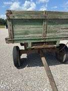 John Deere Barge Wagon, Hoist Spring Suspension, Good Wood Wagon Or Hayride Wagon