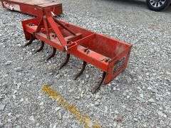 3 pt.6’ Box Blade w/6 Chisel Teeth, Good Cutting Edge on Blades,