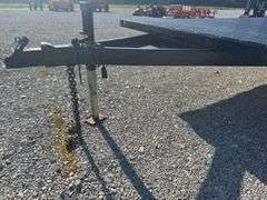 8’ X 20’ Deck Over Trailer, Single Axel Spring Suspension, Good Tires/Rims, 2 5/16” Ball Hitch, Recently Repainted, NO TITLE, Good Jack And Crossmembers.