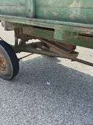 John Deere Barge Wagon, Hoist Spring Suspension, Good Wood Wagon Or Hayride Wagon