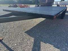 8’ X 20’ Deck Over Trailer, Single Axel Spring Suspension, Good Tires/Rims, 2 5/16” Ball Hitch, Recently Repainted, NO TITLE, Good Jack And Crossmembers.