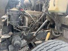 (TITLE) 1988 International S 2300 Tandem Grain Truck, 466 Diesel Engine, Air Brakes, Straight 7 Speed Transmission, 8’ Wide, 10’2” Tall, 26’ Long, Empty Weight Estimated 19,000-20,000#, 11R22.5 Tires (Good), Twin Screw, Spring Suspension ,Clutch And Front End Work Less Than 500 Miles Ago, 18’ Metal Grain Bed W/ Steel Floor (Nice), 64” Steel Sides, Single Post Hoist, Rust Free Frame And Cross Members,  Been Shedded Several Years, Great Tandem Truck, Miles Unknown’s