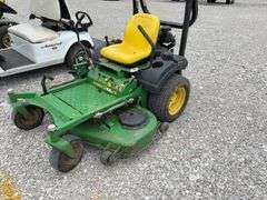John Deere ZTrak 727A Zero Turn Lawn Mower, Starts and Runs, 54” Mowing Width, 23hp. Kawasaki Engine,