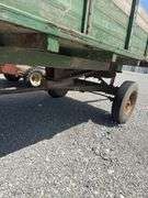 John Deere Barge Wagon, Hoist Spring Suspension, Good Wood Wagon Or Hayride Wagon