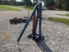 Rolling Engine Jack Stand,Fold Up Legs, 2 1/4 ton max, Steel Wheels
