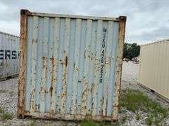 20’ Storage Container, #426383 9, Wall are Dented and Scratched, floor is good, Doors on 1 end, Weatherstripping is cracked and torn in places,