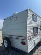 1998 Jayco  28’ Camper Trailer, Everything Works Per Consignor, Window Seals Recaulked,Good Tires, New Spare Tire, Eagle Model, Double Bed, (2) Single Bunk Beds, Above Average Condition For Its Age. Been Used By A Smoker.