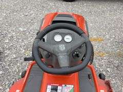 Husqvarna YTH24V48LS Lawn Mower, 48” Cut Width, 420.6 Engine Hrs, Hydrostatic Drive, Starts and Runs,