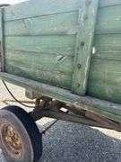 John Deere Barge Wagon, Hoist Spring Suspension, Good Wood Wagon Or Hayride Wagon