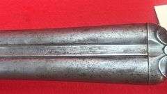 W. Richards Side By Side 12 Ga Shotgun