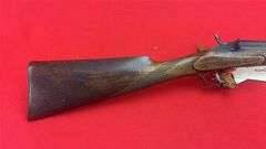 Late 1800s Belgian Warnant Flobert Single Shot .22 Caliber Rifle