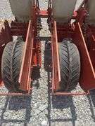 3 Point Allis Chalmers 3 Row Planter, Corn, Soybean, Milo And Sunflower Seed Plates.