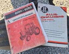 Allis Chalmers 6080 Tractor, 1984 Model Year, 2 Hydraulic Outlets, 3-Point, 540 and Small 1000 PTO, Factory Engine Crank Girdle,10.00-16SL Steer Tires That have Dry Cracks Between Treads, 18.4-34 Radial Rear Tires 40-50% Tread. Fender Radio Does Not Work,Can't Read Hourmeter, Consigner is Estimating Around 6,000 Hours.