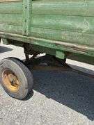 John Deere Barge Wagon, Hoist Spring Suspension, Good Wood Wagon Or Hayride Wagon