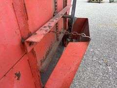 Kory Gravity Wagon 350 bu, Running Gear Model 8278, Tires hold air, Tread 20%, Door works, Hitch extends,