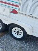 1998 Jayco  28’ Camper Trailer, Everything Works Per Consignor, Window Seals Recaulked,Good Tires, New Spare Tire, Eagle Model, Double Bed, (2) Single Bunk Beds, Above Average Condition For Its Age. Been Used By A Smoker.