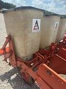 3 Point Allis Chalmers 3 Row Planter, Corn, Soybean, Milo And Sunflower Seed Plates.