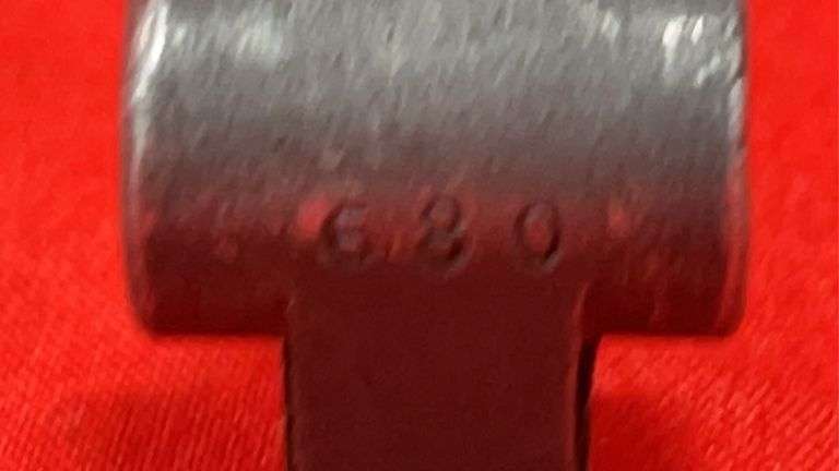 Droop Eagle Over 46 Luger Magazine With 680 Stamped