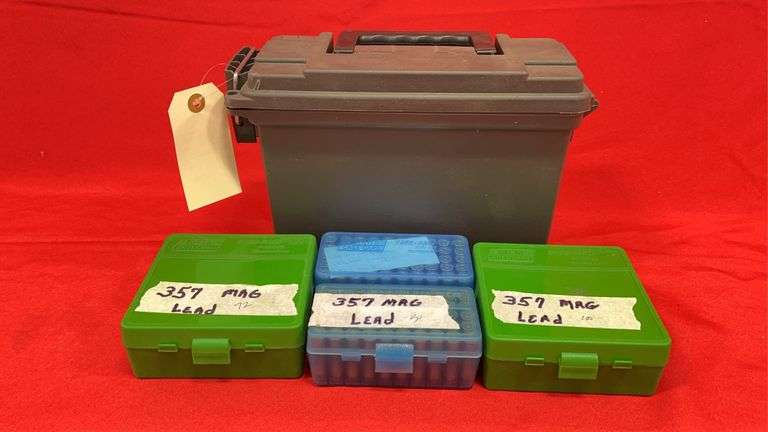 272 Rds 357 Mag Reloaded Ammunition (Sold Components Only)