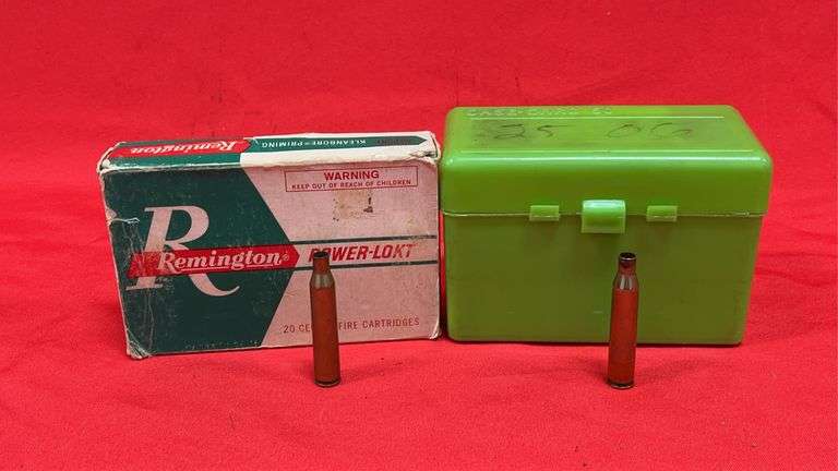 25-06 Ammo And Brass
