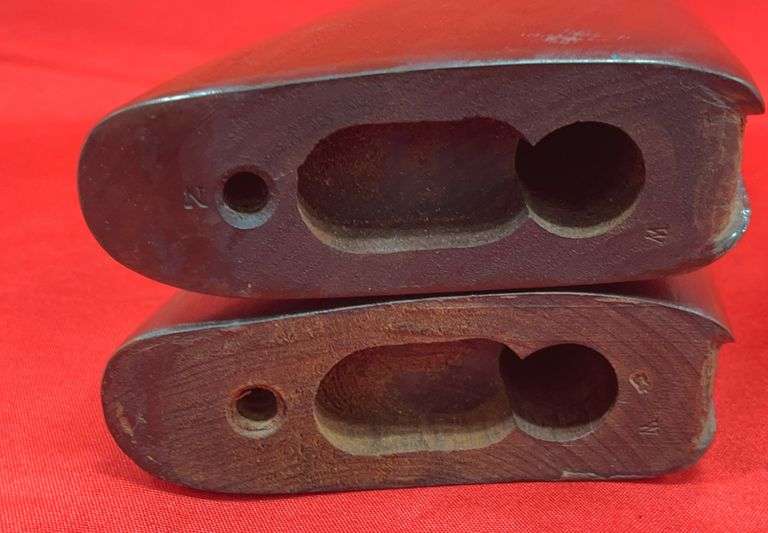 (2) Thompson Sub Machine Gun Buttstocks