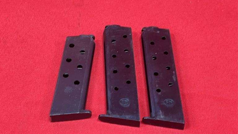 (3) FN (Fabrique Nationale) Magazines