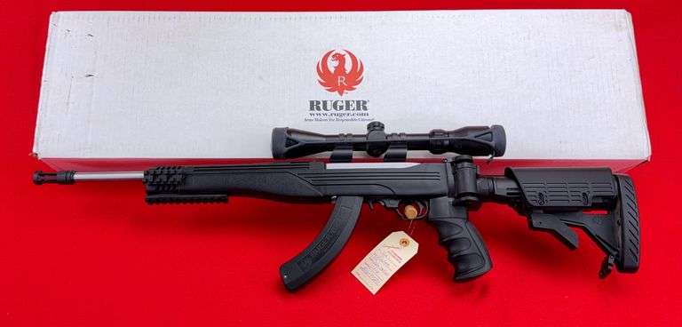 Ruger 10/22 Tactical Model 01296 22 LR (No Il Sales)
