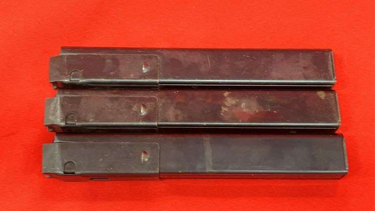 (3) M3 Grease Gun Magazines  30 Round  .45ACP Caliber (No IL Sales)