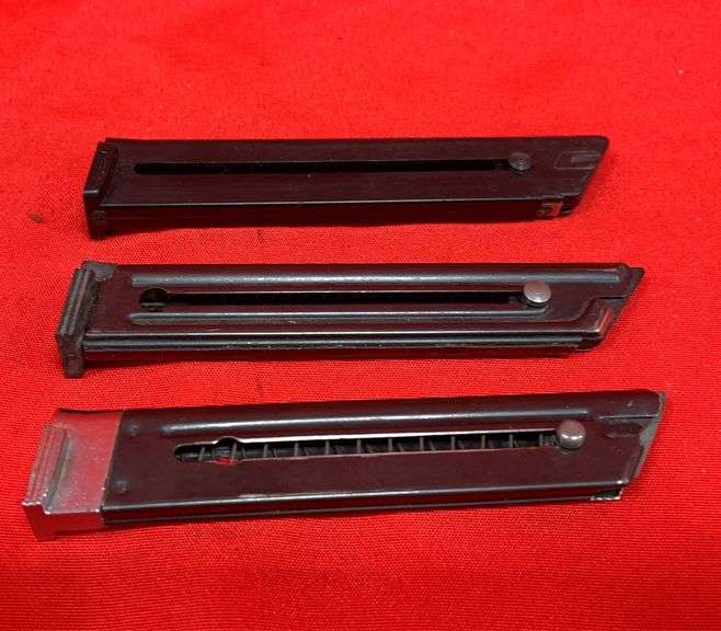 (3) Ruger .22LR Pistol Magazines