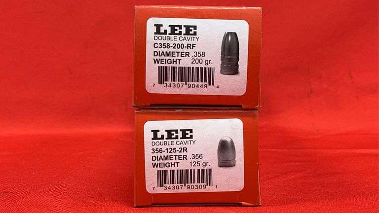 Lee Double Cavity Bullet Molds .356 125 Gr & .358 200 Gr