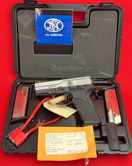 FNH FNP-9 9MM (No Il Sales)