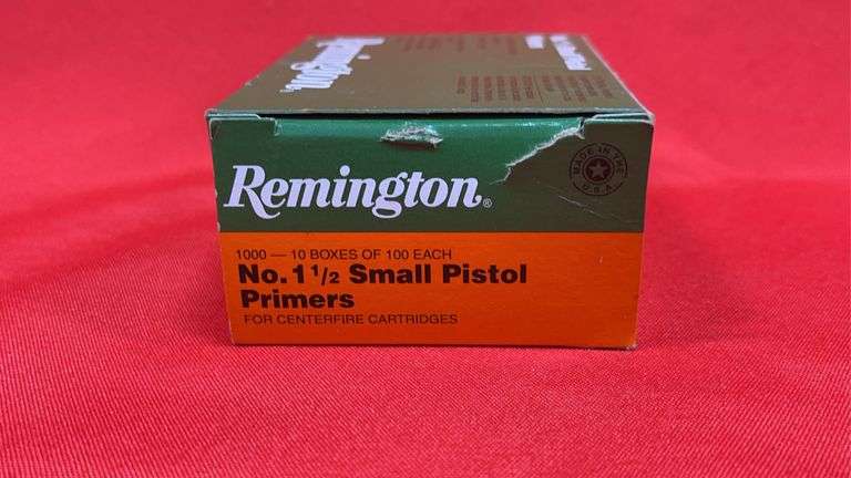 (2000) Count Remington No 2 1/2 Large Pistol Primers