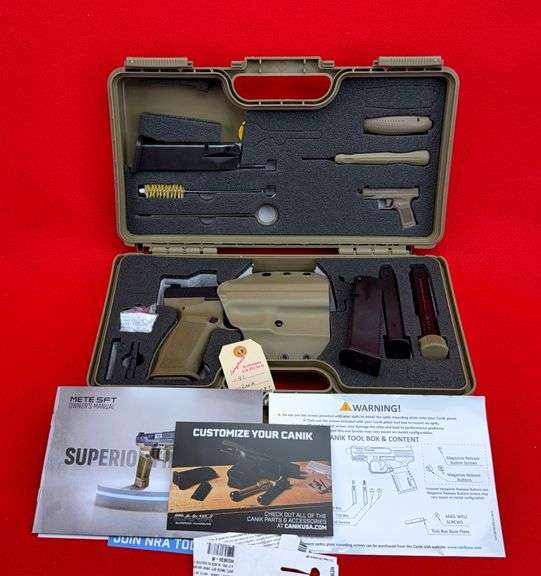 Canik  METE SFT Model  9mm Caliber (No IL Sales)