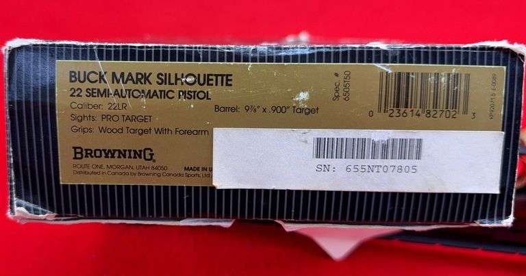 Browning Buckmark Silhouette 22 LR