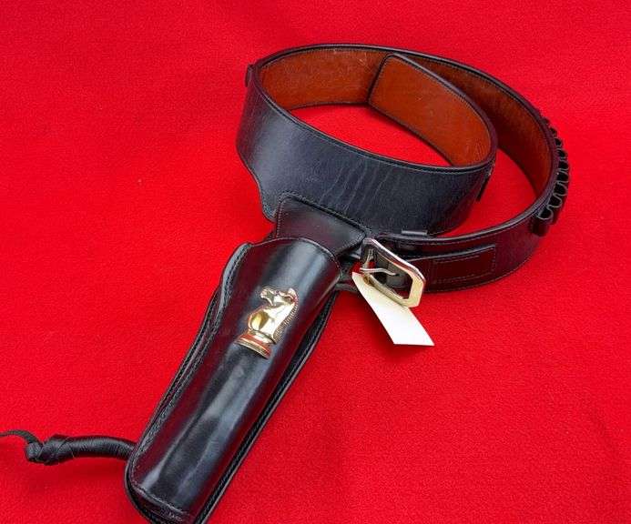 Alfonso's Of Hollywood "Have Gun Will Travel" Paladin Gun Belt And Holster