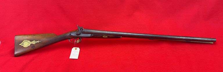 Muzzle Loading Double Barrel Percussion 10 Ga Shotgun