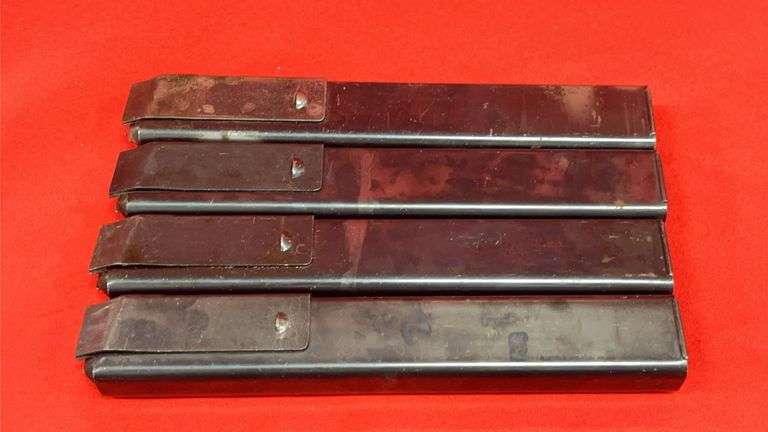 (4) M3 Grease Gun Magazines  30 Round  .45ACP Caliber (No IL Sales)