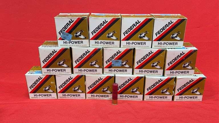 (375+-) Rds Federal Hi-Power 28Ga 3/4oz 7 1/2 Shot Shotgun Shells