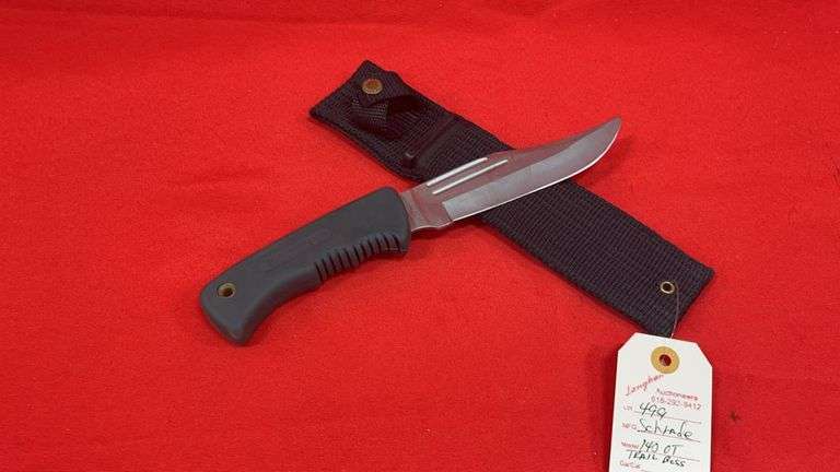 Schrade 140 OT "Trail Boss" Fixed Blade Knife