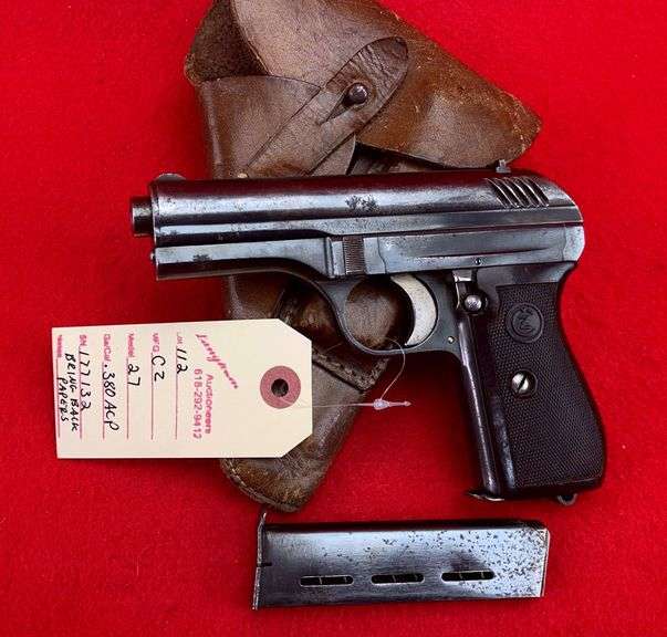CZ Model 27  .380 ACP Caliber  WITH BRING BACK PAPERS