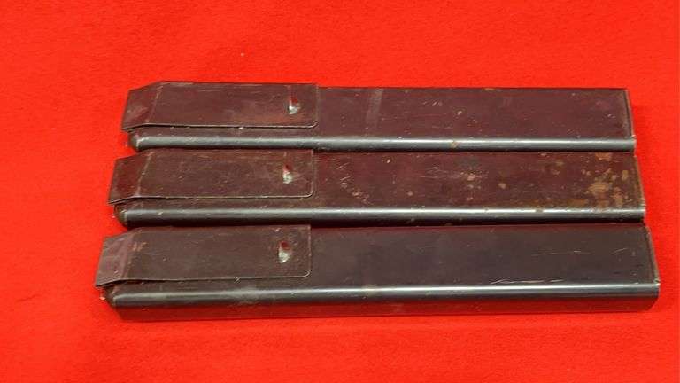 (3) M3 Grease Gun Magazines  30 Round  .45ACP Caliber (No IL Sales)