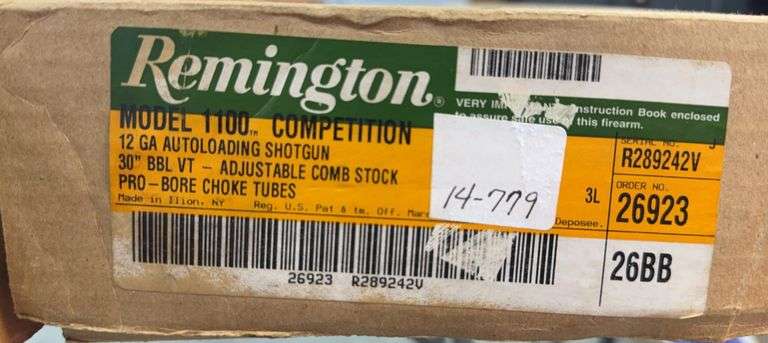 Remington 1100 Competition 12 Ga