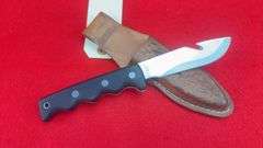 Meyerco 3.5" Fixed Blade With Gut Hook With Nonmatching Sheath