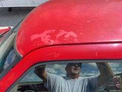 (TITLE) 1999 Chevrolet Blazer,  Touch 4 Wheel Drive, Starts And Runs, AM/FM CD Player, AUX Jack, Cruise Control, Power Steering, Push Button Rear Hatch, Rear Defrost, Leather Front Bucket Seats In Rough Condition, Center Counsel Is Broken, Hood Release Latch In Cab IS Broke, Back Hatch Opens, P235/75R15 Tires Approx 50% Tread, Body in Fair Condition Just Scratches and Losing Clearcoat and Some Minor Dents, 180,202 Miles, Does Have Dead Battery, Signed Title In Hand