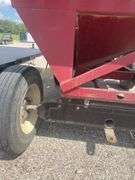 J & M 400 Bushel Gravity Wagon, 10.00 22.5 Truck Tires, Rust Free Heavy Gear, Spring Tongue, Nice Wagon