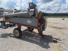 Hi-Cap Rotary Grain Screen, Counter Rotating Dual Screen, Jack Needs Replaced, Shedded And In Operating Condition